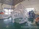 Patio Zome | Clear Geodesic Dome | Phoenix Domes