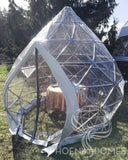 Patio Zome | Clear Geodesic Dome | Phoenix Domes