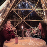 Patio Zome | Clear Geodesic Dome | Phoenix Domes