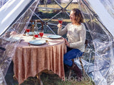 Patio Zome | Clear Geodesic Dome | Phoenix Domes