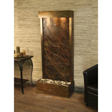 Adagio Indoor Waterfall, Freestanding with Light | 70" x 31" | Harmony River