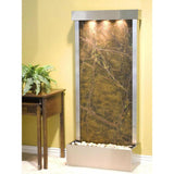 Adagio Indoor Waterfall, Freestanding with Light | 70" x 31" | Harmony River